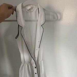 Vintage JCPenney Black and White Dress